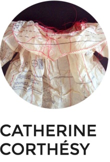 Catherine Corthésy #papier #art #couture #robes #tricot #plis #travauxfeminins #lachauxdefonds - catherinecorthesy.ch